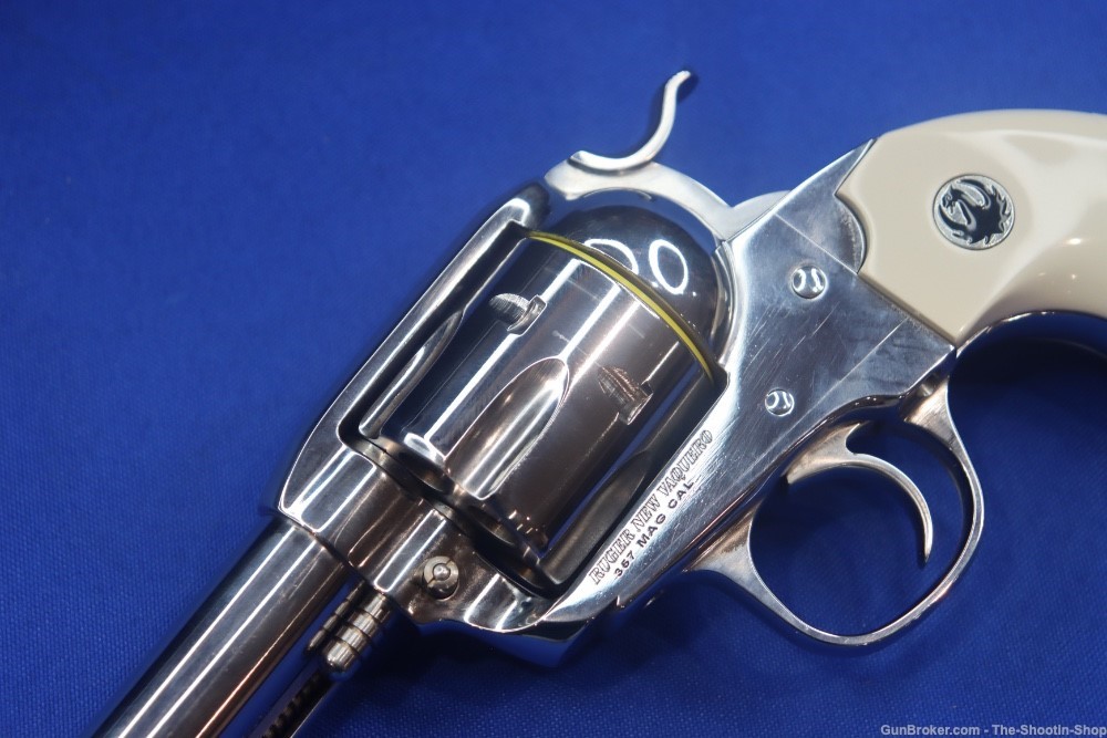 Ruger Vaquero BISLEY Revolver 357MAG 5.5" White Grip 357 MAG Single Action-img-9