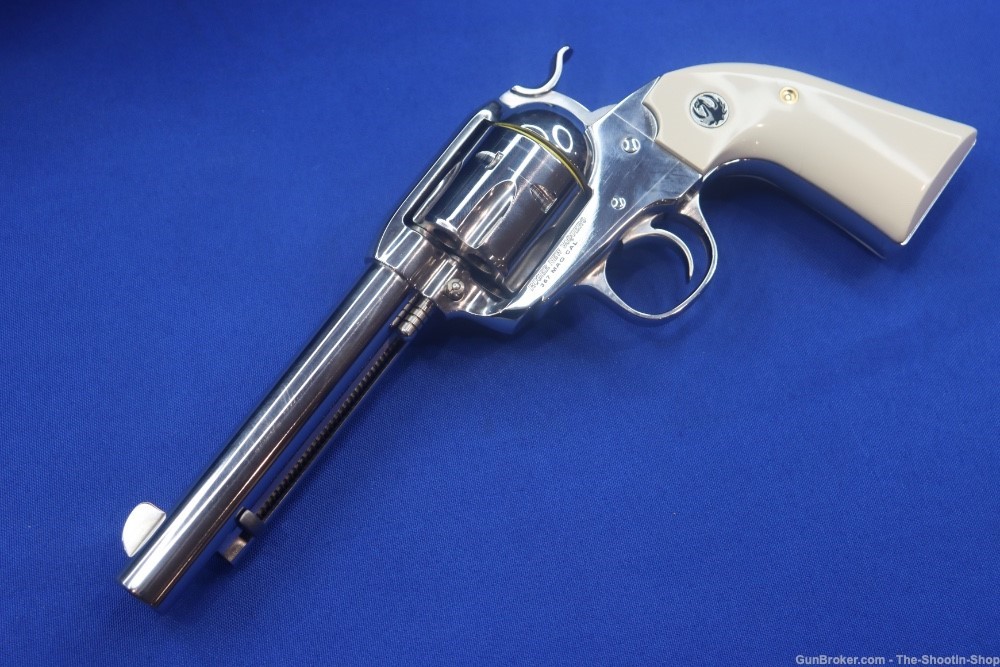 Ruger Vaquero BISLEY Revolver 357MAG 5.5" White Grip 357 MAG Single Action-img-6