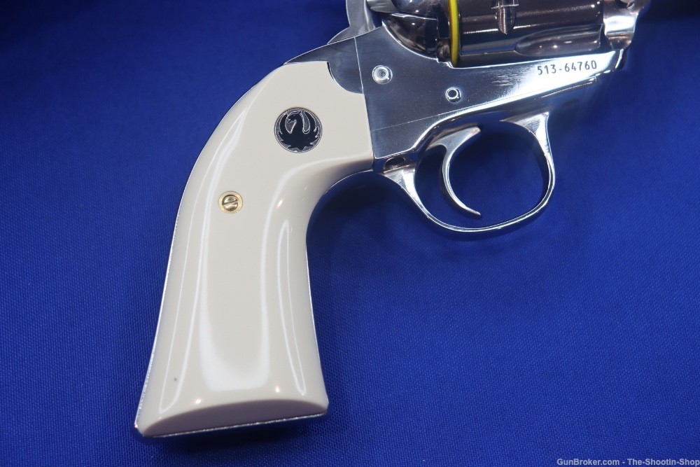 Ruger Vaquero BISLEY Revolver 357MAG 5.5" White Grip 357 MAG Single Action-img-5
