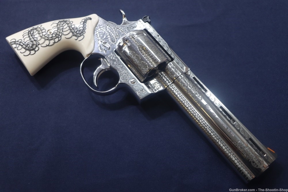 Colt ANACONDA Revolver Untamed Series 44MAG Engraved Stainless 1 of 200 NEW-img-36