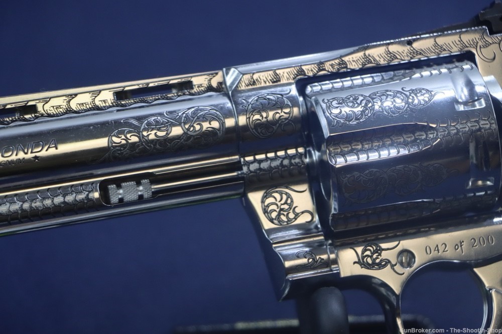 Colt ANACONDA Revolver Untamed Series 44MAG Engraved Stainless 1 of 200 NEW-img-3