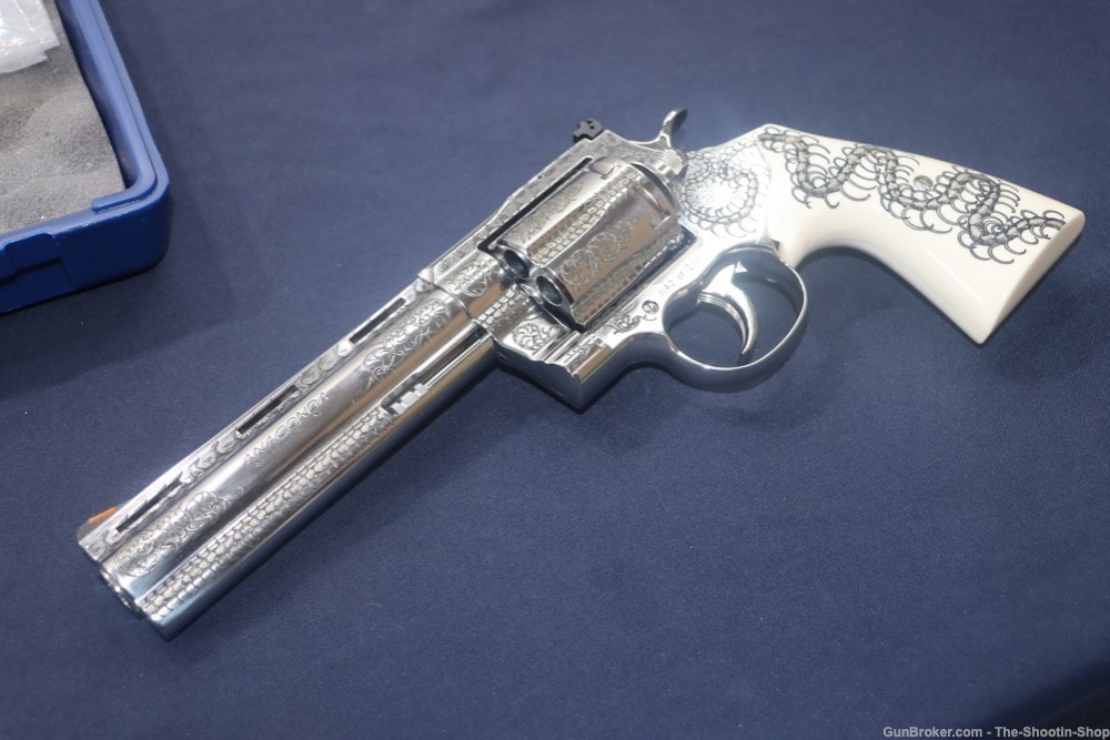 Colt ANACONDA Revolver Untamed Series 44MAG Engraved Stainless 1 of 200 NEW-img-35