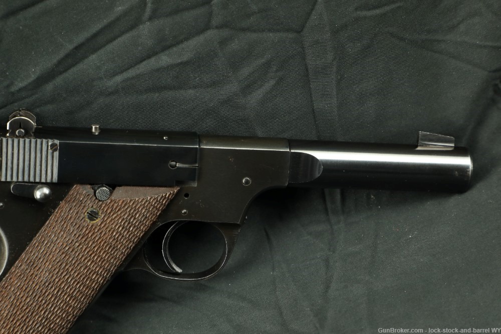 1946 Hi-Standard Model H-D Military in .22LR 4.5” Semi Auto Pistol, C&R-img-5