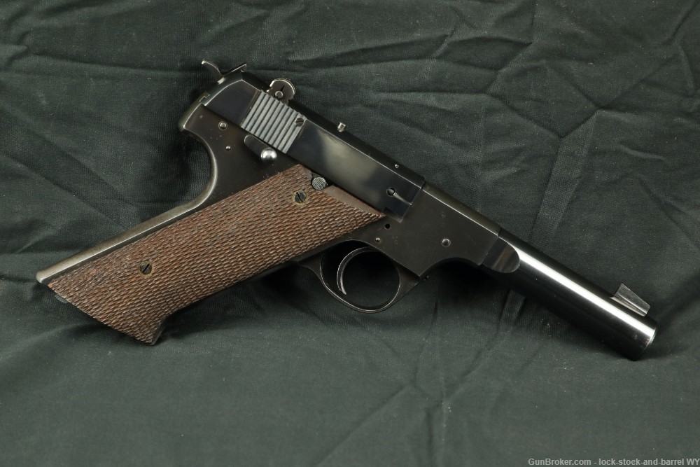 1946 Hi-Standard Model H-D Military in .22LR 4.5” Semi Auto Pistol, C&R-img-3