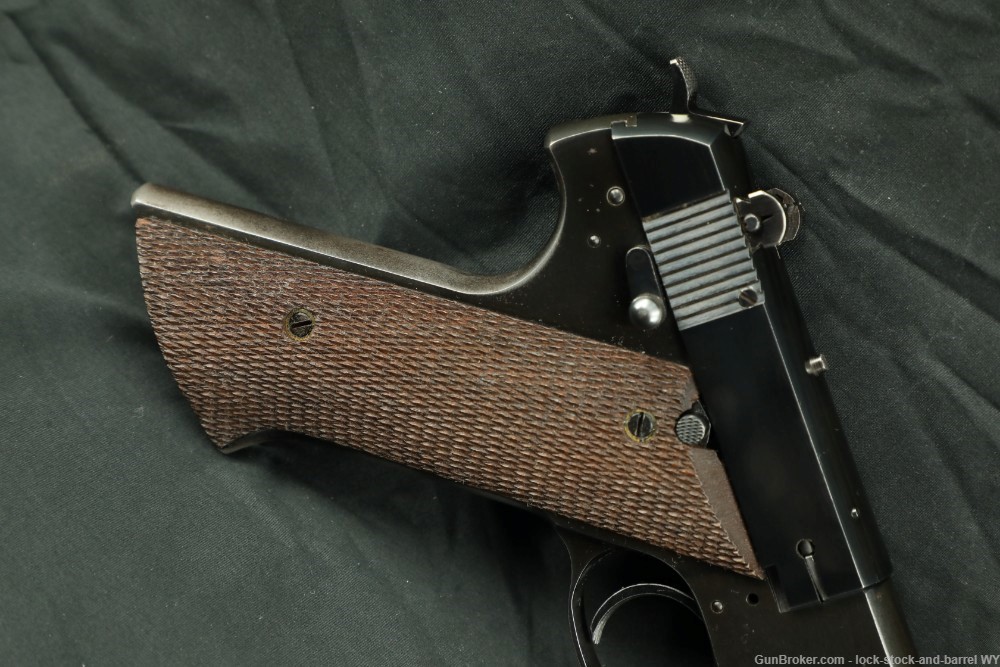 1946 Hi-Standard Model H-D Military in .22LR 4.5” Semi Auto Pistol, C&R-img-4