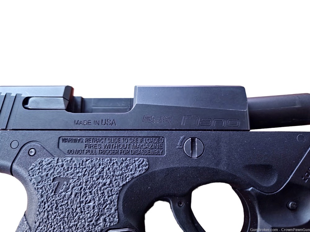 Beretta Nano BU9 9MM 7+1 Pistol With LaserMax Built-In-img-7