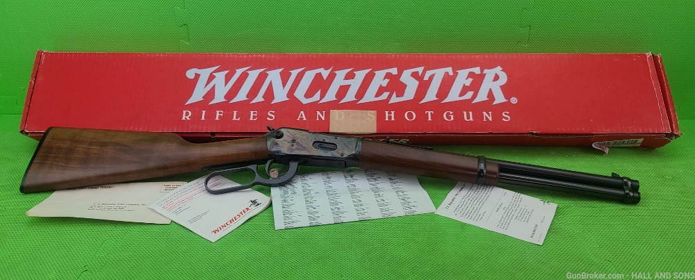 Winchester 94 * TRAPPER * COLOR CASE HARDENED * 30-30 Saddle Ring Rifle -img-3