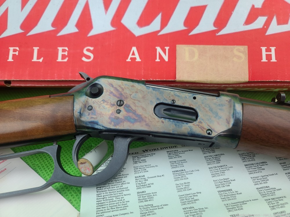 Winchester 94 * TRAPPER * COLOR CASE HARDENED * 30-30 Saddle Ring Rifle -img-16