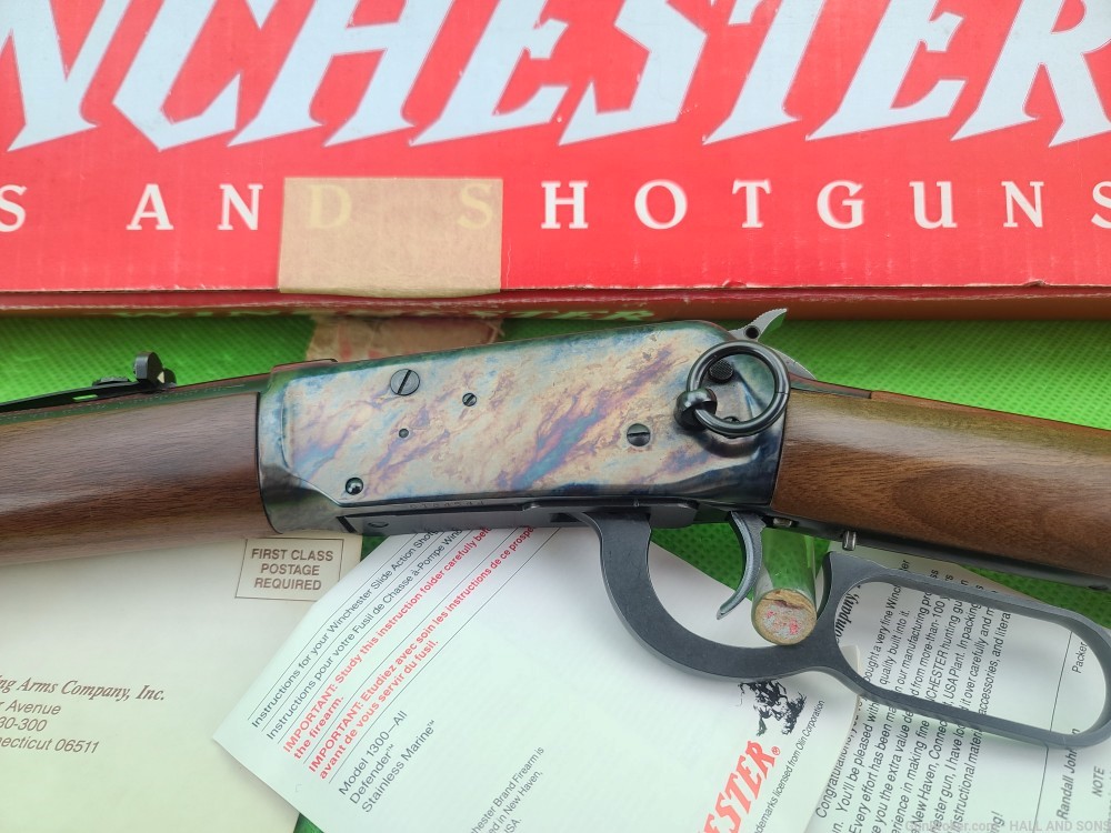 Winchester 94 * TRAPPER * COLOR CASE HARDENED * 30-30 Saddle Ring Rifle -img-48