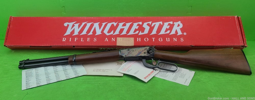 Winchester 94 * TRAPPER * COLOR CASE HARDENED * 30-30 Saddle Ring Rifle -img-1