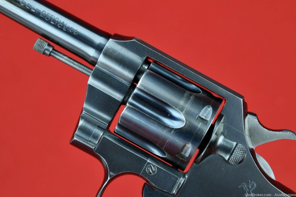 RARE 1937 Colt Official Police Revolver - *U.S. COAST GUARD MARKED*-img-12