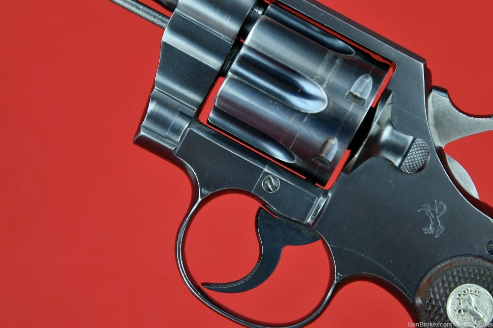RARE 1937 Colt Official Police Revolver - *U.S. COAST GUARD MARKED*-img-11