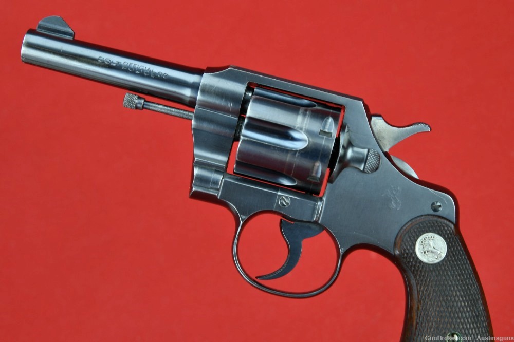 RARE 1937 Colt Official Police Revolver - *U.S. COAST GUARD MARKED*-img-9