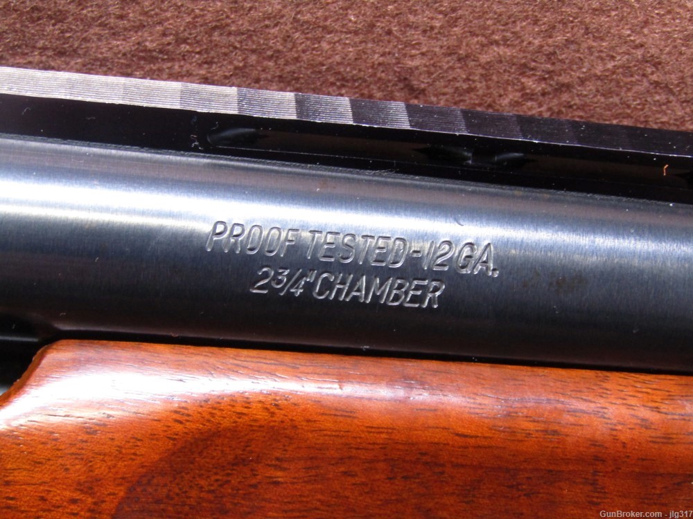 High Standard Model 200 12 GA 2 3/4 In Pump Action Shotgun-img-6