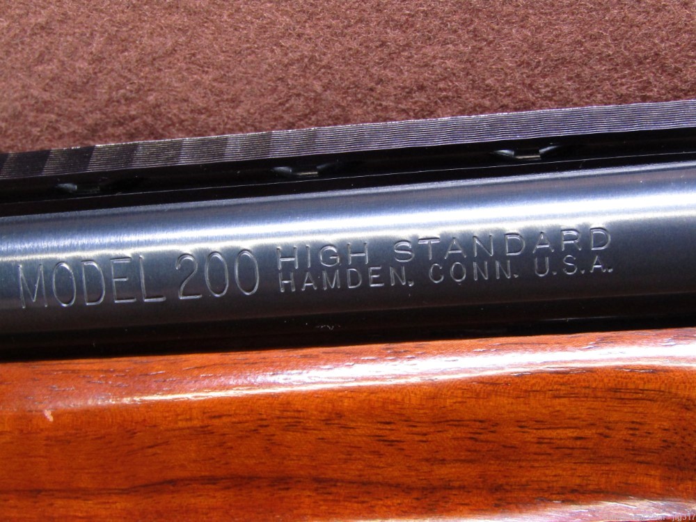 High Standard Model 200 12 GA 2 3/4 In Pump Action Shotgun-img-14