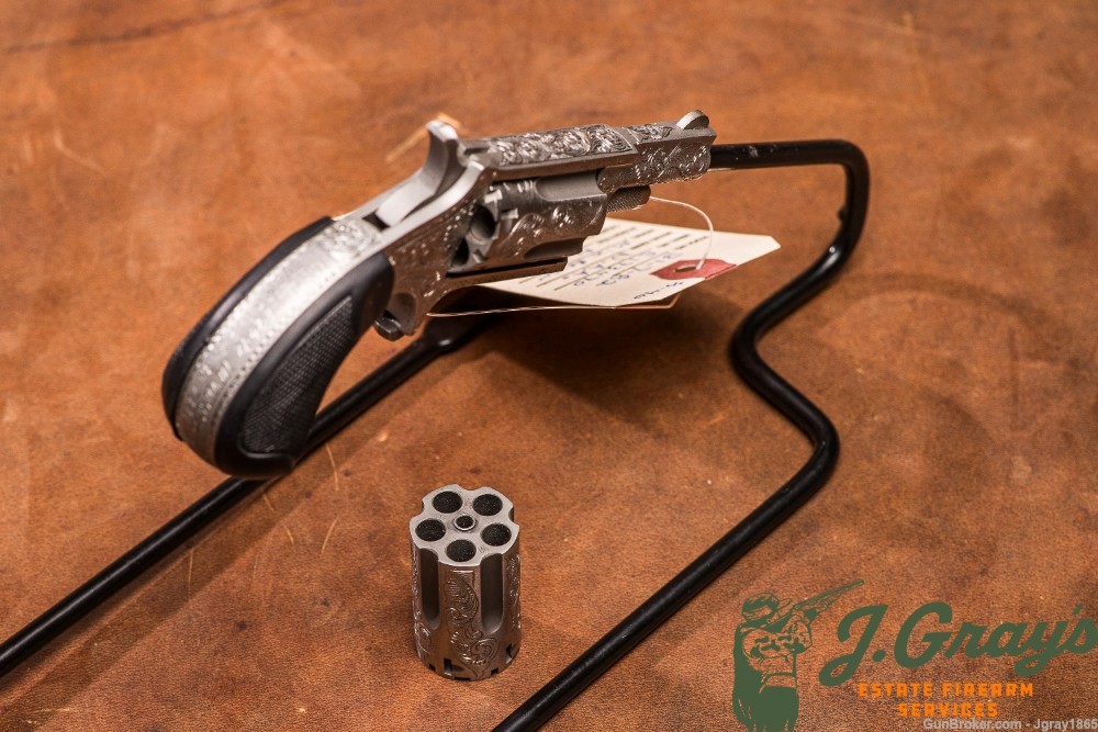 North American Arms (NAA) Mini Revolver with Custom Engraving -img-7