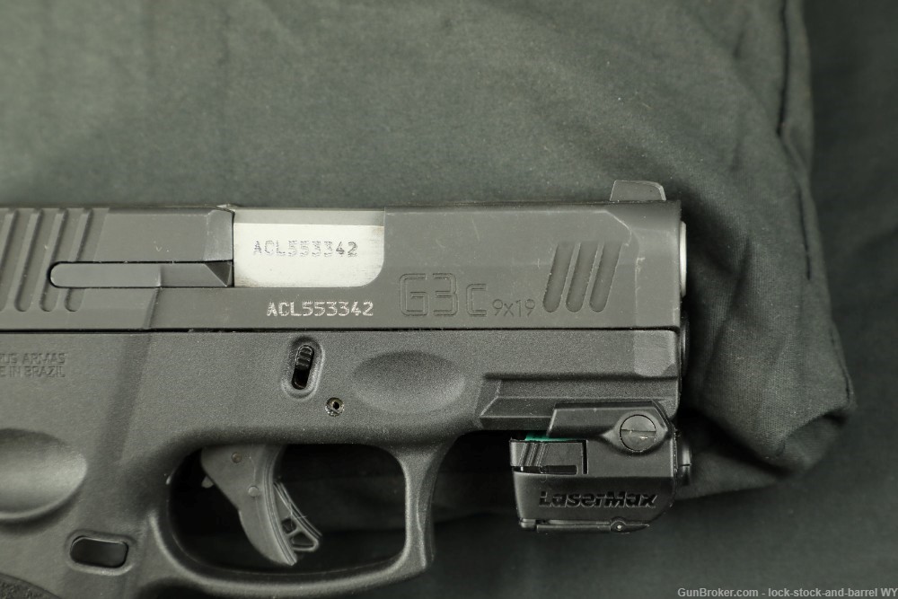 Taurus G3C 9mm 3.2” Semi-Auto Striker Fired Compact Pistol w/ Box & Laser-img-17