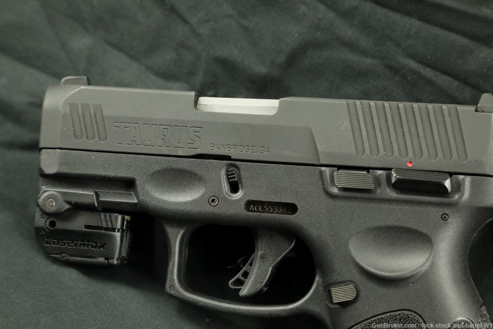 Taurus G3C 9mm 3.2” Semi-Auto Striker Fired Compact Pistol w/ Box & Laser-img-7