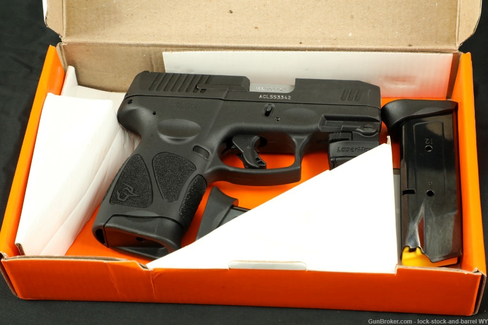 Taurus G3C 9mm 3.2” Semi-Auto Striker Fired Compact Pistol w/ Box & Laser-img-36