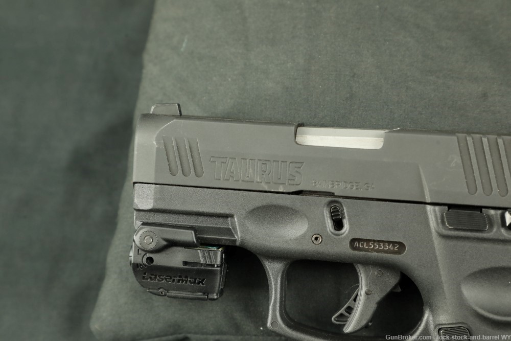 Taurus G3C 9mm 3.2” Semi-Auto Striker Fired Compact Pistol w/ Box & Laser-img-21