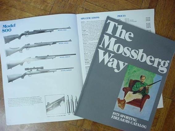Mossberg 1973 catalog 800 500 640K rifles shotguns-img-0