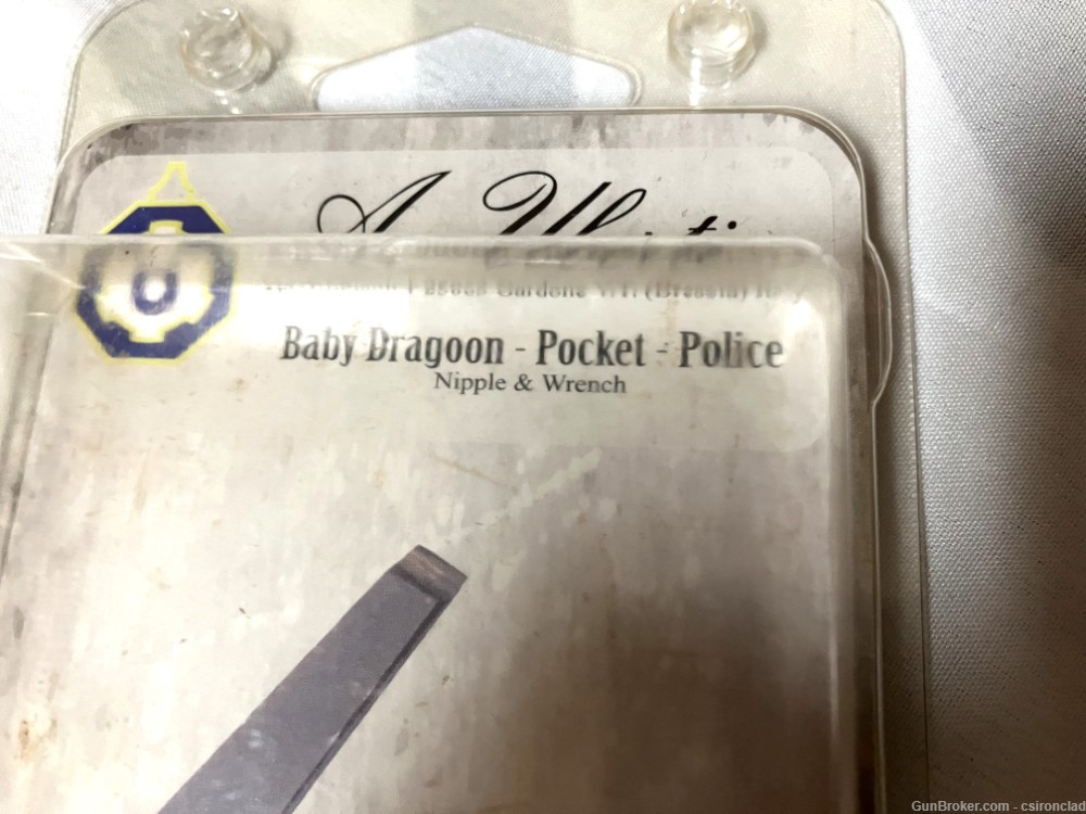Uberti Baby Dragoon or Pocket Police nipples and nipple wrench-img-2