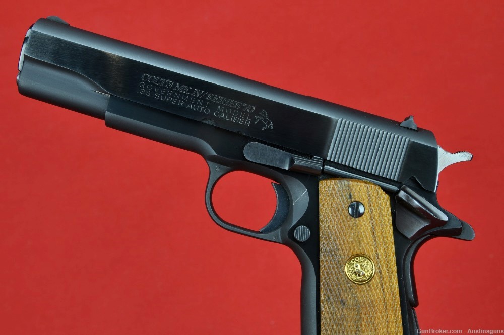 STUNNING, RARE 1981 Colt MK IV Series 70 Government - *.38 SUPER*-img-13