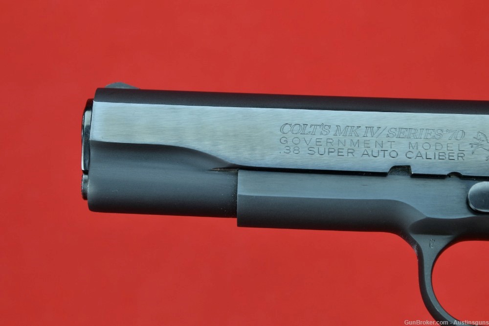 STUNNING, RARE 1981 Colt MK IV Series 70 Government - *.38 SUPER*-img-16
