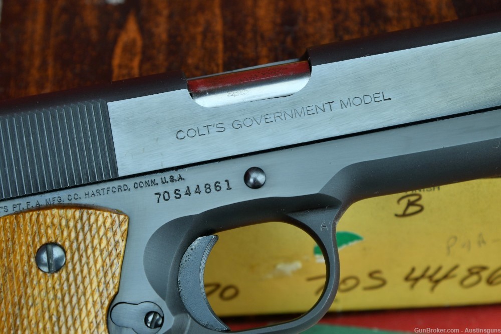 STUNNING, RARE 1981 Colt MK IV Series 70 Government - *.38 SUPER*-img-3