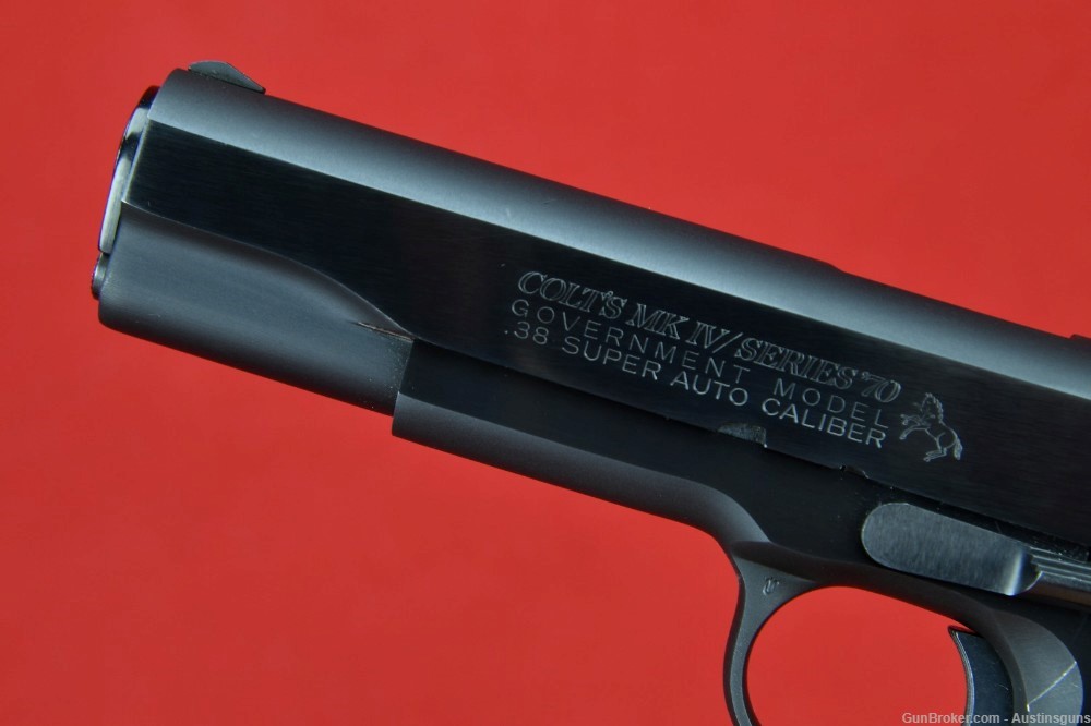 STUNNING, RARE 1981 Colt MK IV Series 70 Government - *.38 SUPER*-img-15
