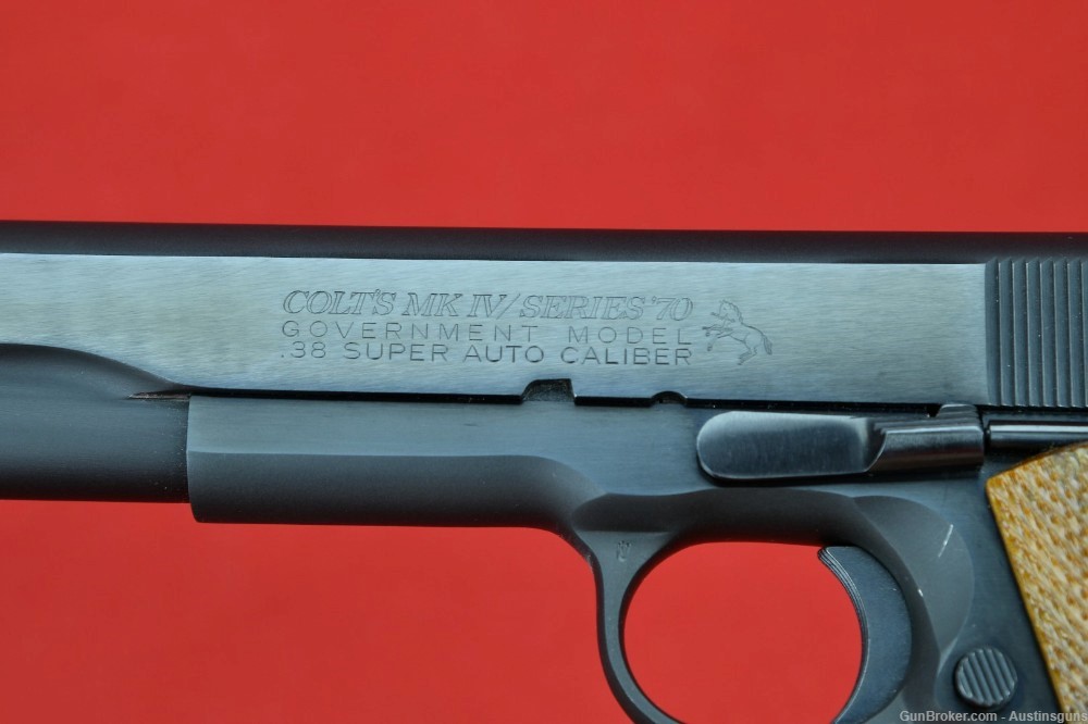 STUNNING, RARE 1981 Colt MK IV Series 70 Government - *.38 SUPER*-img-17