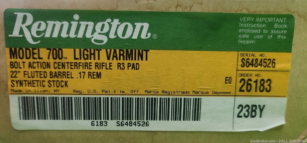 Remington 700 * CLASSIC * LIMITED EDITION * 300 WEATHERBY MAG * BORN 1989 -img-53