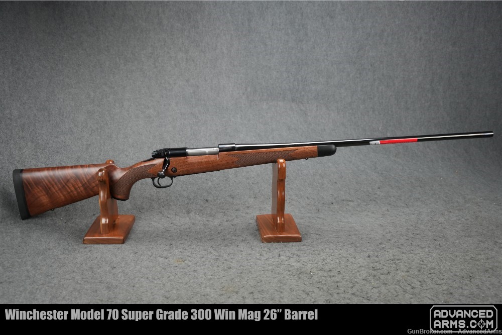 Winchester Model 70 Super Grade 300 Win Mag 26” Barrel-img-0