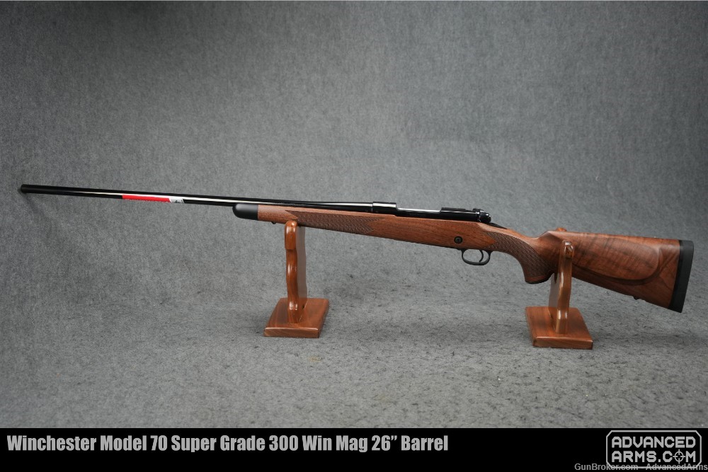 Winchester Model 70 Super Grade 300 Win Mag 26” Barrel-img-1