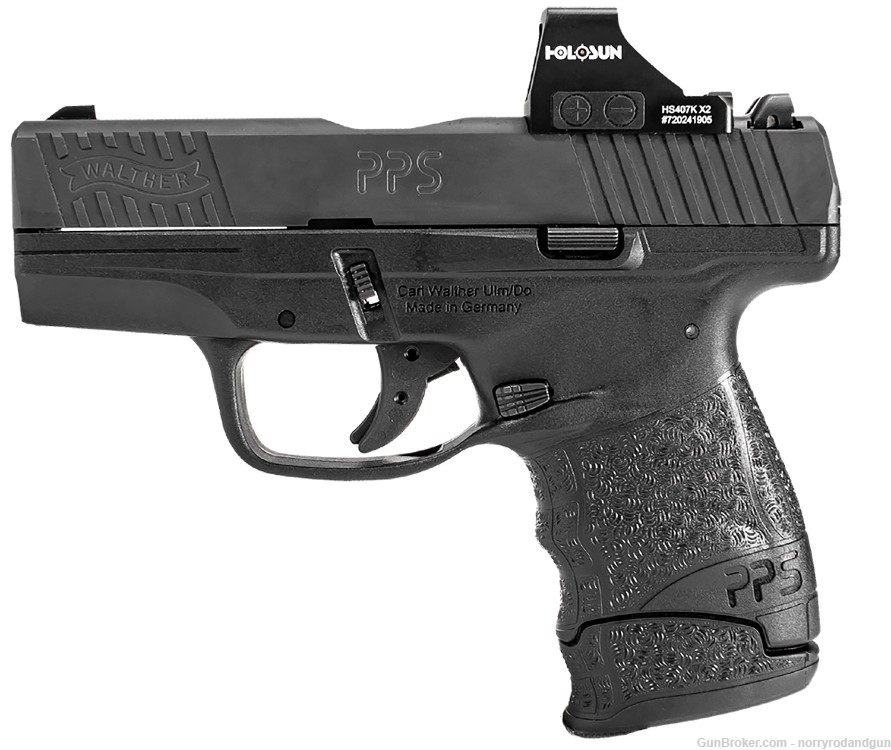 Walther Arms 2851113 PPS M2 w/Optic Sports South Exclusive Carry Frame 9mm-img-0