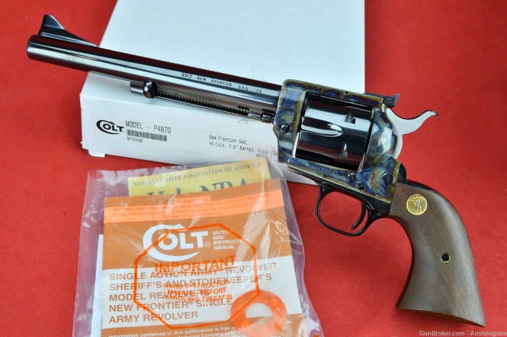 LIMITED Colt Single Action Army New Frontier - *175TH ANNIVERSARY*-img-0