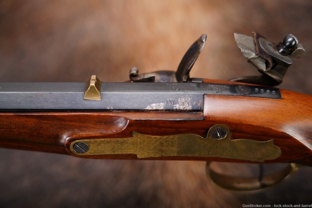 Pedersoli Kentucky .44 Cal Flintlock Black Powder Pistol, 1969 ATF Antique-img-8