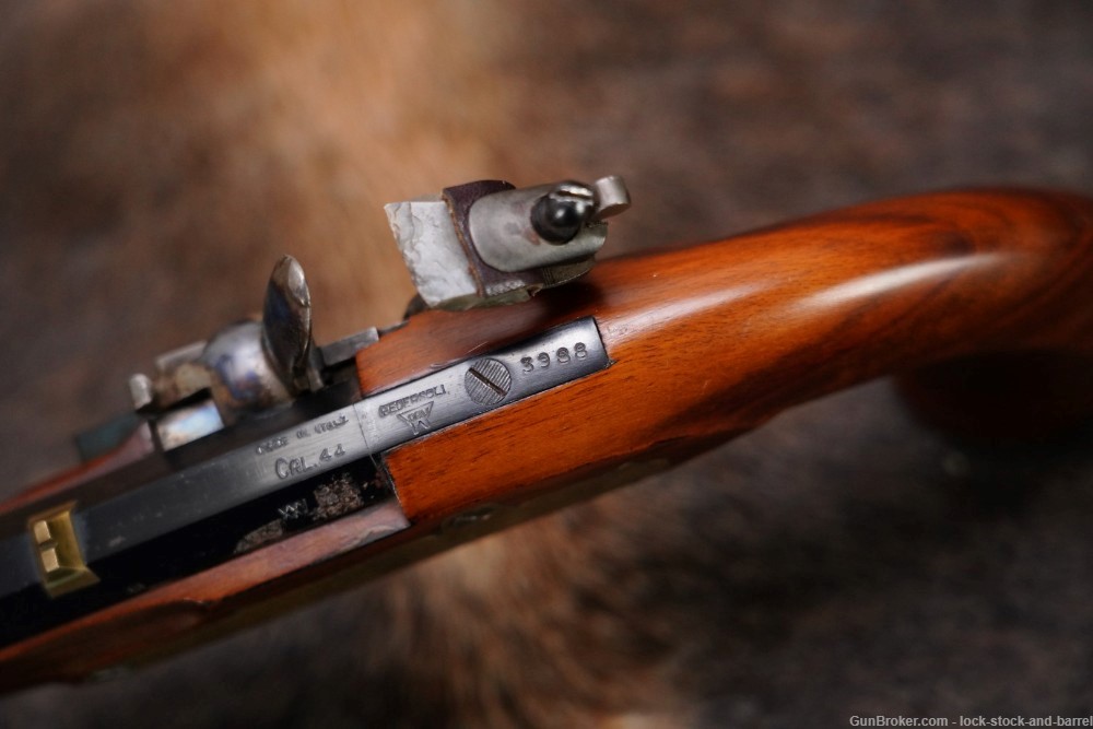 Pedersoli Kentucky .44 Cal Flintlock Black Powder Pistol, 1969 ATF Antique-img-7