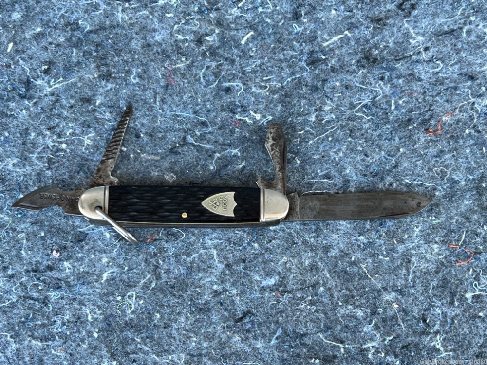 1940s CAMILLUS BOY SCOUT KNIFE, MADE IN USA-img-0