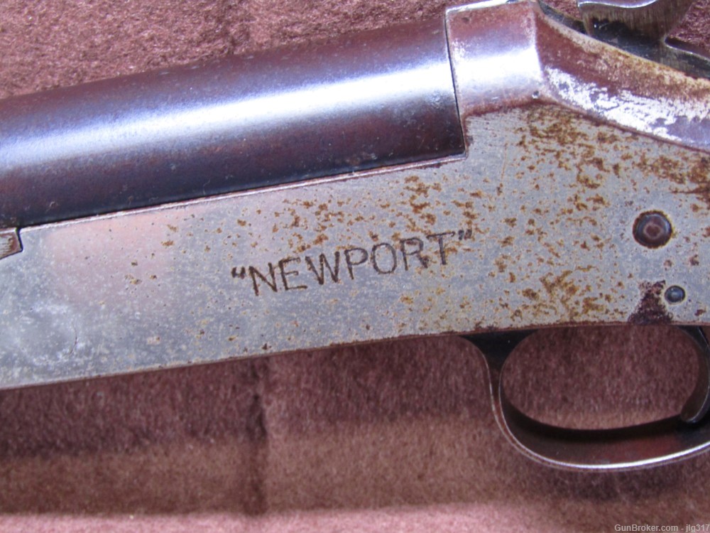 Newport Model NW 12 GA Top Break Single Shot Shotgun Parts/Project-img-15