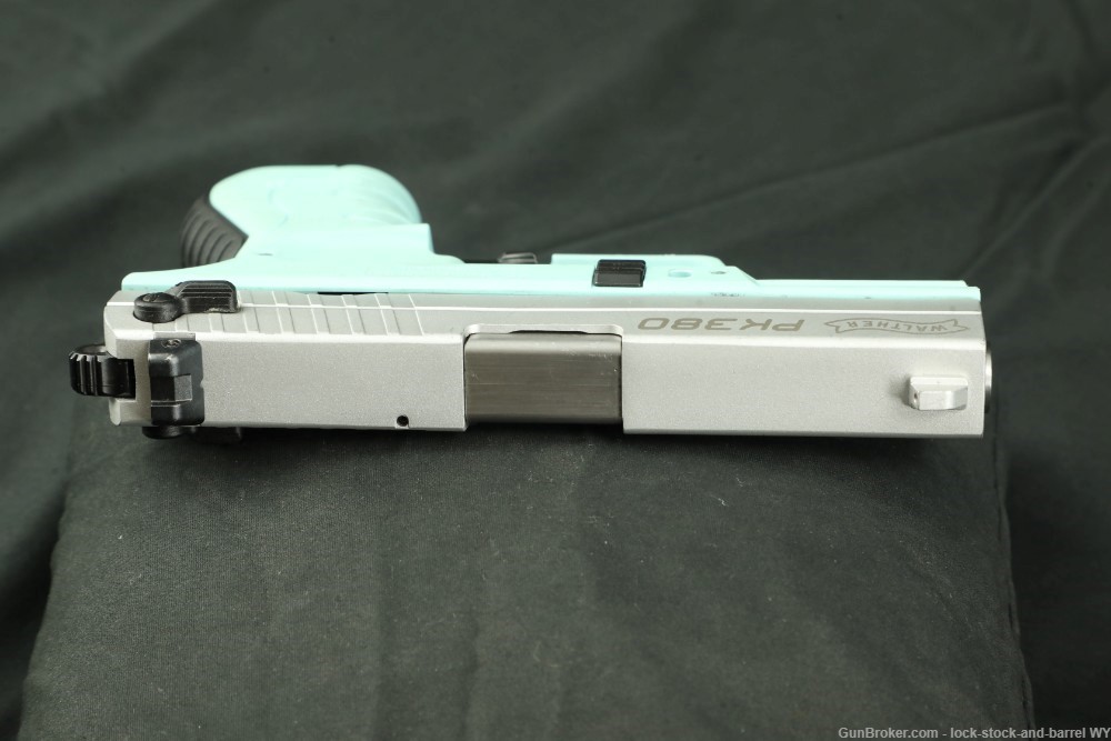Walther Arms Pk380 .380 ACP 3.66” Semi-Auto Pistol Angel Blue-img-9