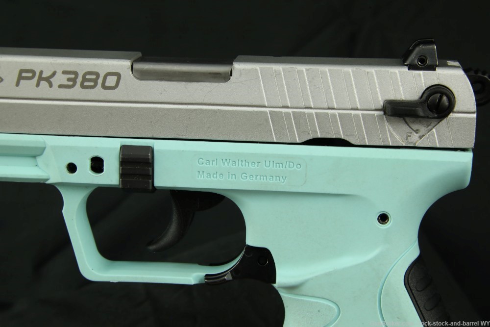 Walther Arms Pk380 .380 ACP 3.66” Semi-Auto Pistol Angel Blue-img-25