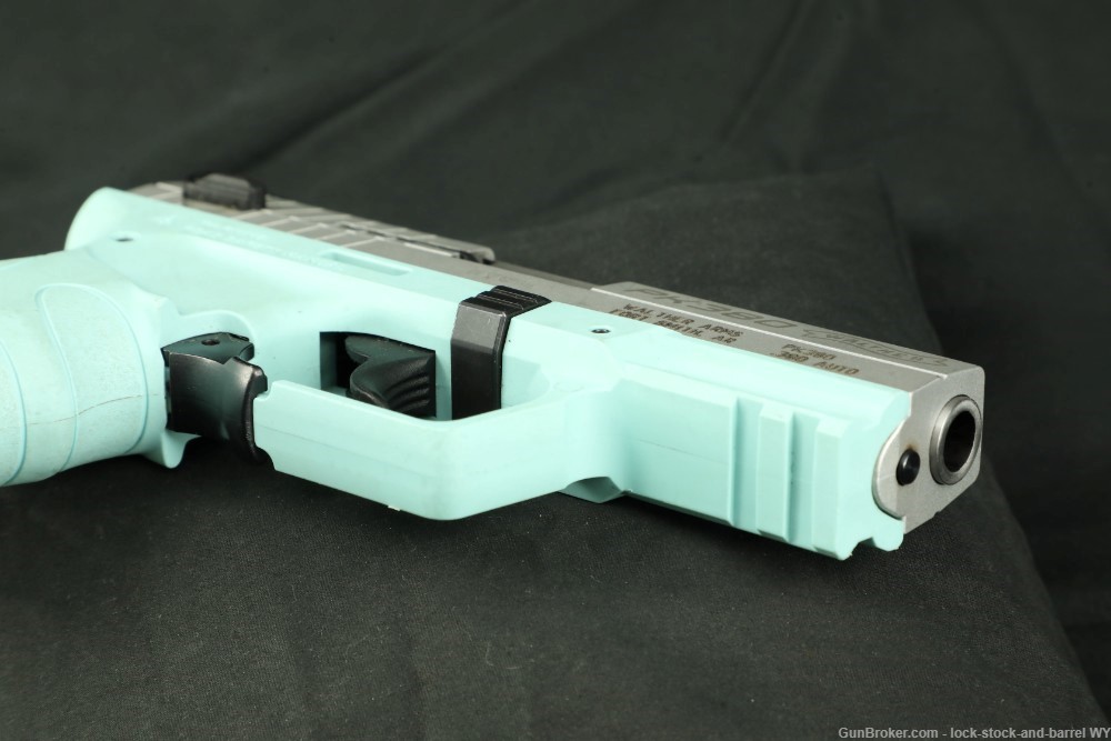 Walther Arms Pk380 .380 ACP 3.66” Semi-Auto Pistol Angel Blue-img-11