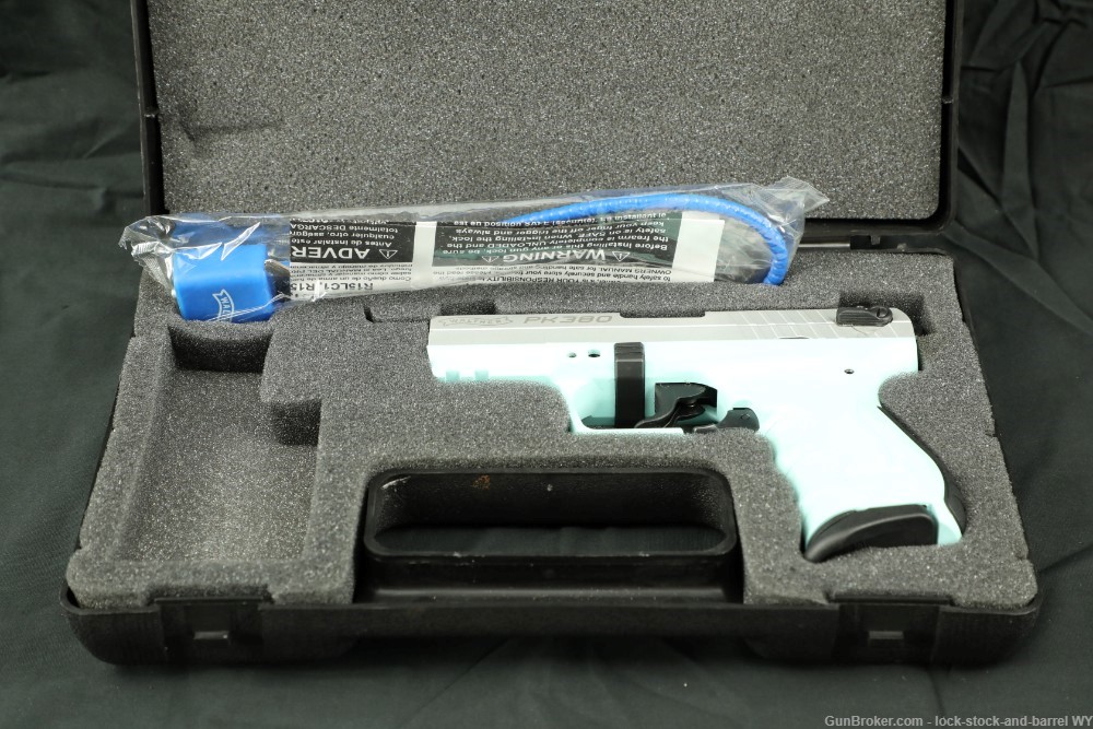 Walther Arms Pk380 .380 ACP 3.66” Semi-Auto Pistol Angel Blue-img-40