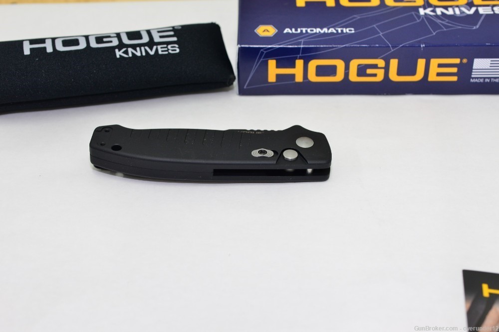 Hogue Ballista Tanto Auto Automatic Tactical Knife AUTHENTIC Top of the Lin-img-5