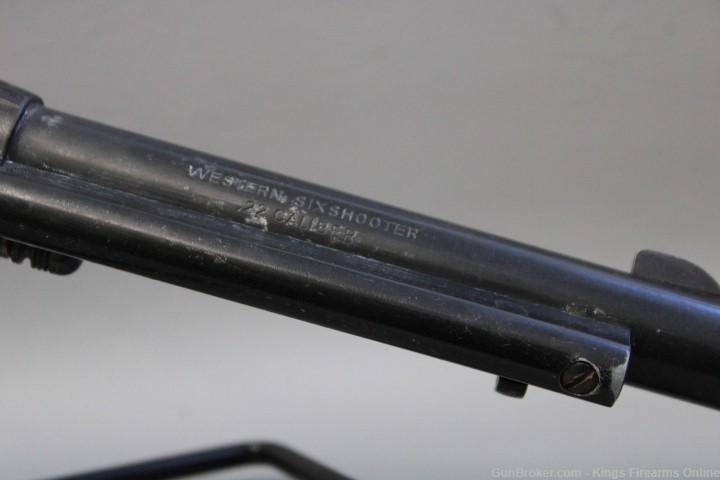 J.P. Sauer & Sohn Western Six Shooter .22 LR Parts Gun  Item P-518-img-8