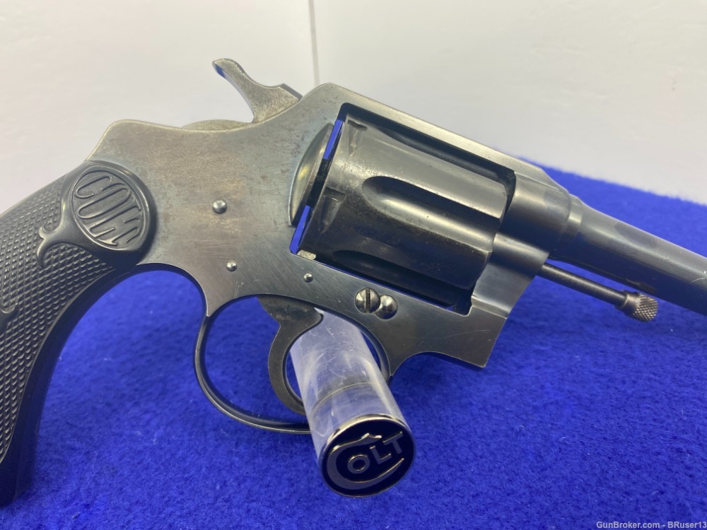 1922 Colt Police Positive Special .38 Spl Blue 4" *INCREDIBLE FIRST ISSUE* -img-14