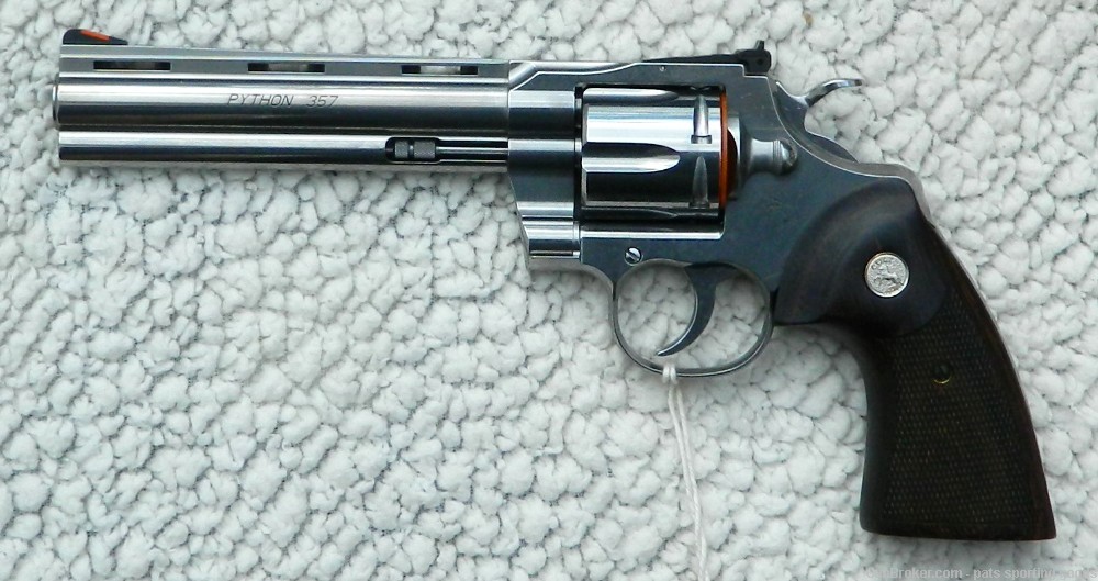 Colt Python 6" SS SP6WTS Used-img-1