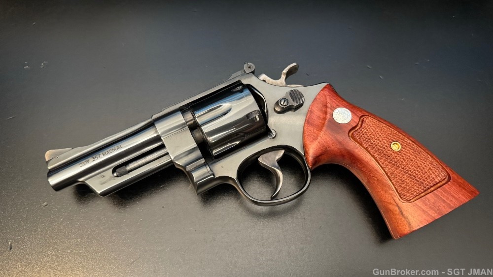 Smith & Wesson S&W 27-4 .357 Magnum 4" DA/SA Revolver -img-0