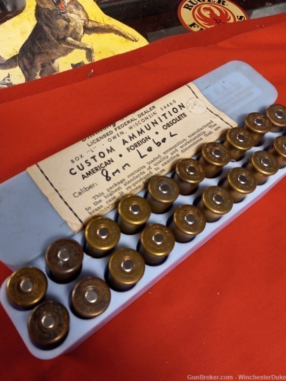 8mm lebel ammo - 20 pieces.-img-6